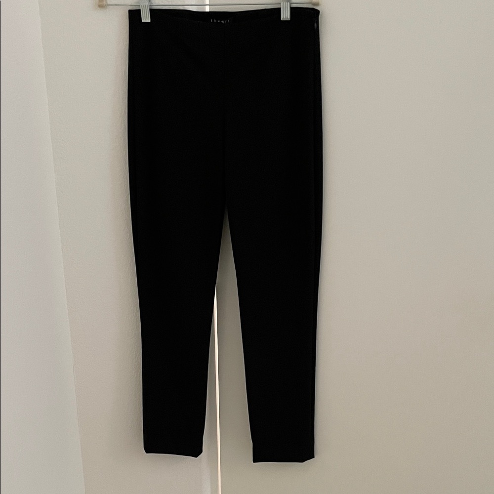 Theory Black Stretch Ankle Pants